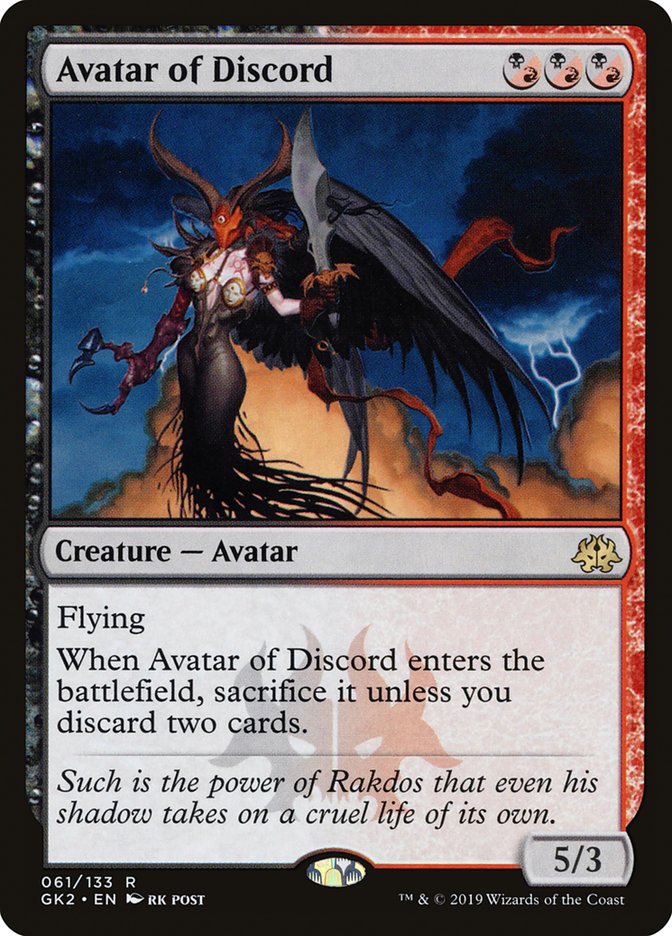 Avatar of Discord [Ravnica Allegiance Guild Kit] | Gaming Infinity