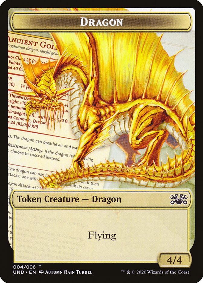 Beeble // Dragon Double-sided Token [Unsanctioned Tokens] | Gaming Infinity