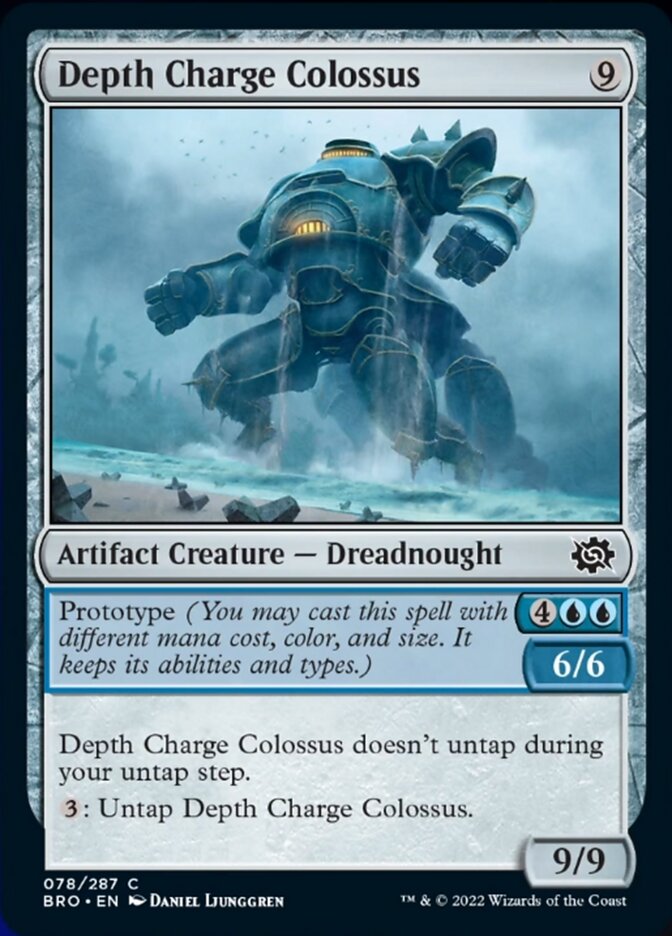 Depth Charge Colossus [The Brothers' War] | Gaming Infinity