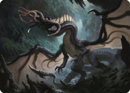 Brainstealer Dragon Art Card [Commander Legends: Battle for Baldur's Gate Art Series] | Gaming Infinity