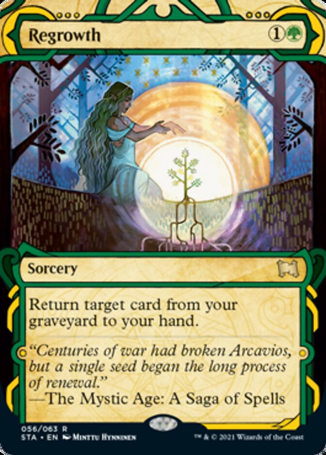 Regrowth (Etched Foil) [Strixhaven Mystical Archive] | Gaming Infinity