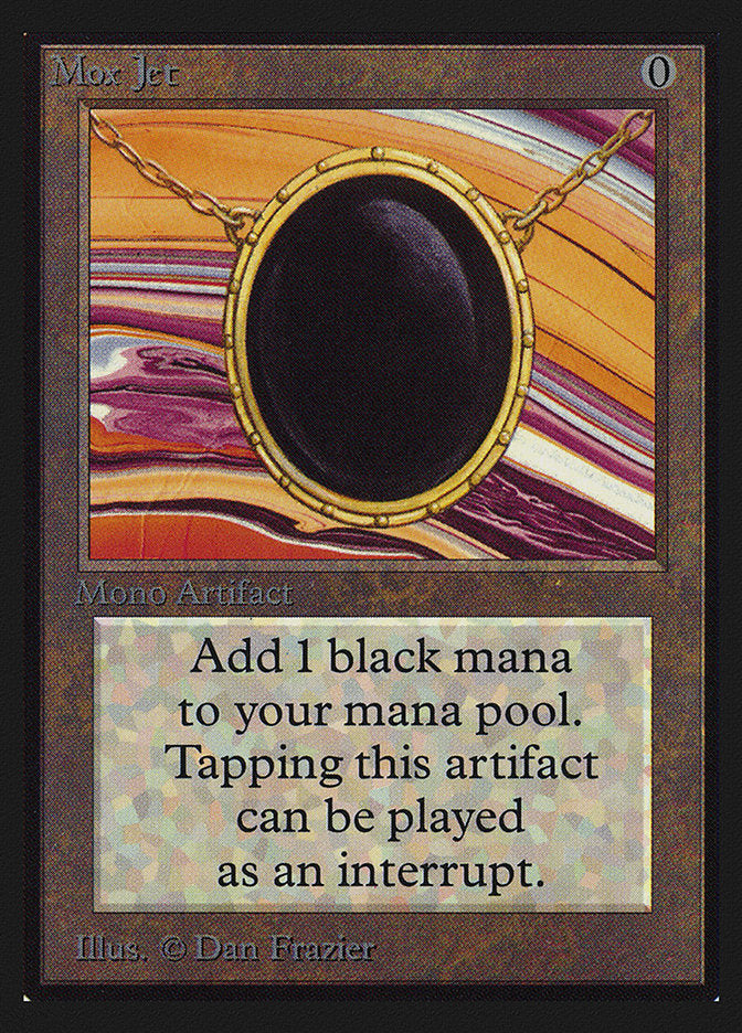 Mox Jet (Black Stone) [International Collectors’ Edition] | Gaming Infinity