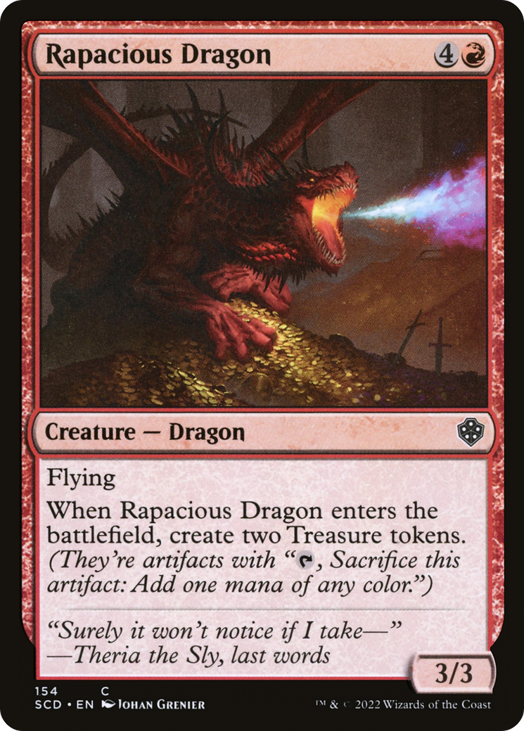 Rapacious Dragon [Starter Commander Decks] | Gaming Infinity