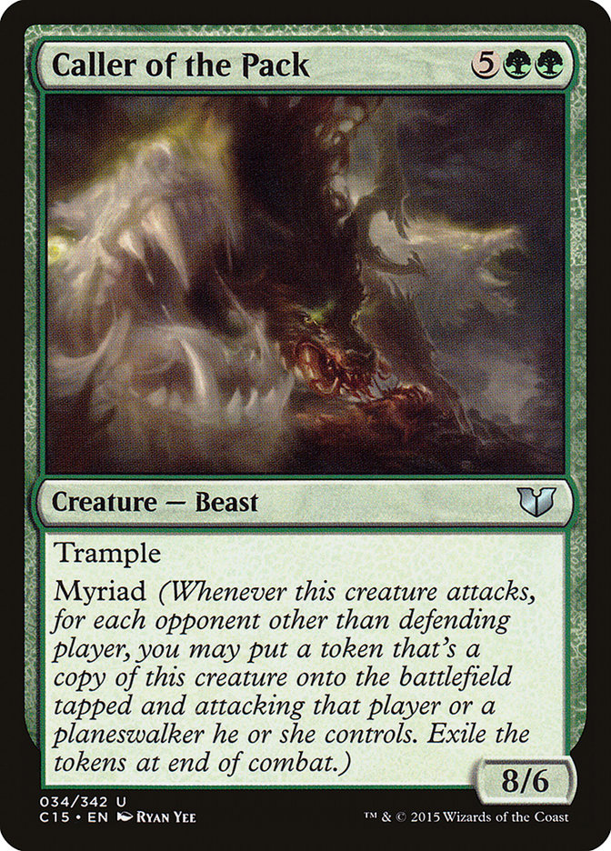 Caller of the Pack [Commander 2015] | Gaming Infinity