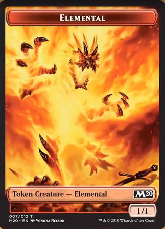 Elemental Token [Core Set 2020 Tokens] | Gaming Infinity