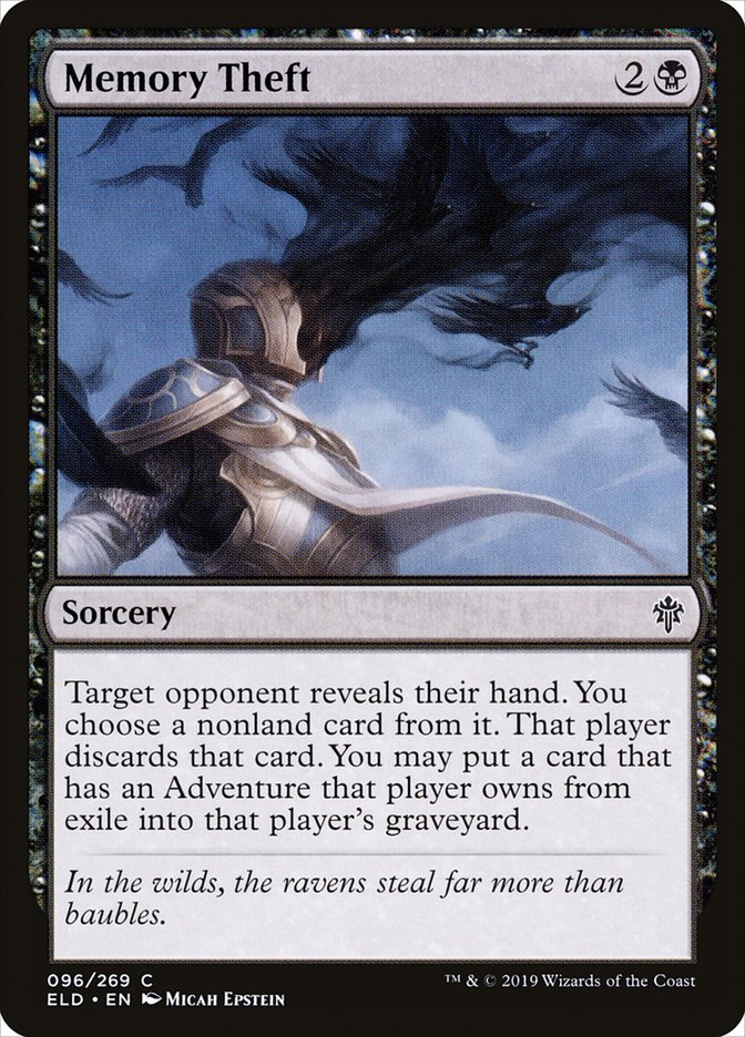Memory Theft [Throne of Eldraine] | Gaming Infinity