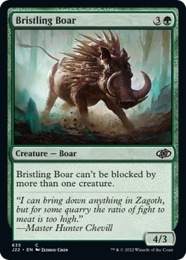 Bristling Boar [Jumpstart 2022] | Gaming Infinity