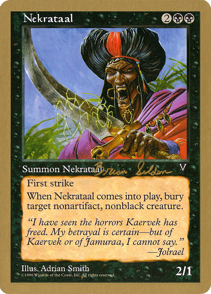 Nekrataal (Brian Selden) [World Championship Decks 1998] | Gaming Infinity