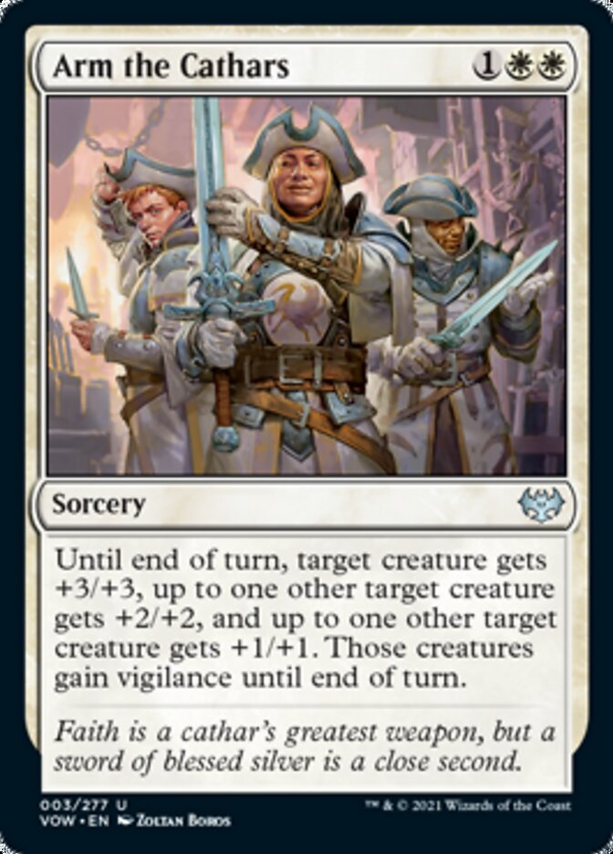 Arm the Cathars [Innistrad: Crimson Vow] | Gaming Infinity