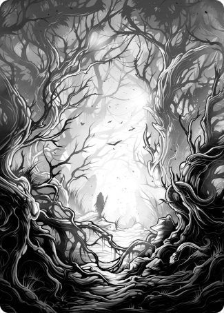 Forest 1 Art Card [Innistrad: Midnight Hunt Art Series] | Gaming Infinity