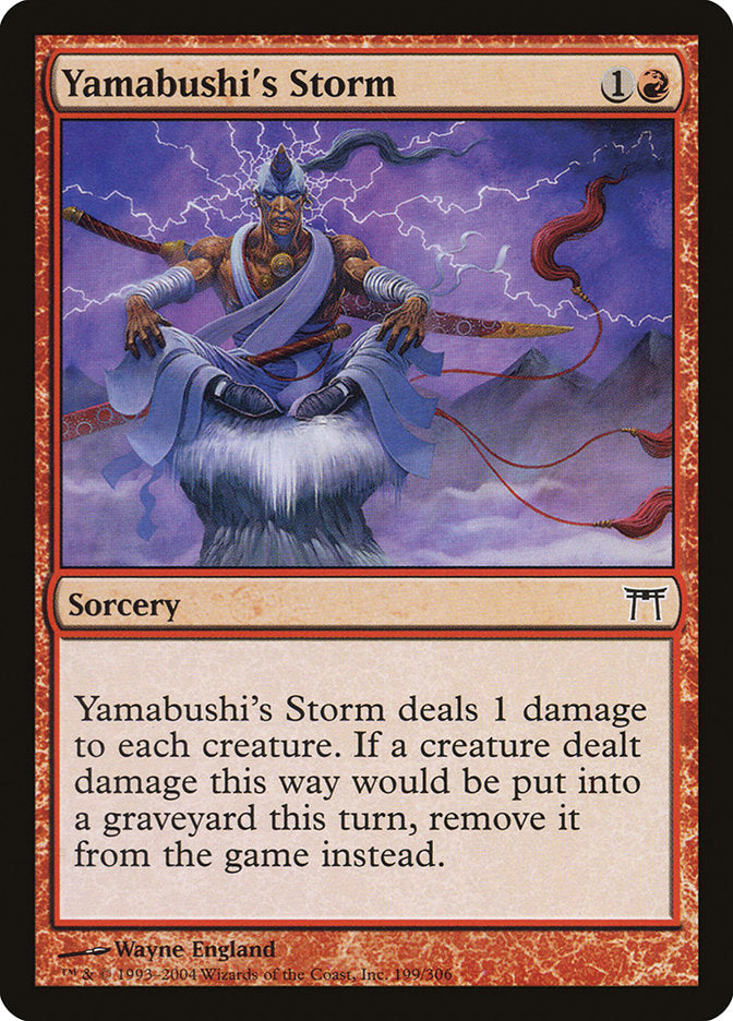 Yamabushi's Storm [Champions of Kamigawa] | Gaming Infinity