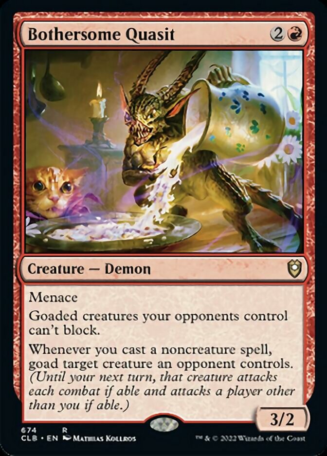 Bothersome Quasit [Commander Legends: Battle for Baldur's Gate] | Gaming Infinity