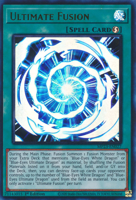 Ultimate Fusion [MP23-EN027] Ultra Rare | Gaming Infinity