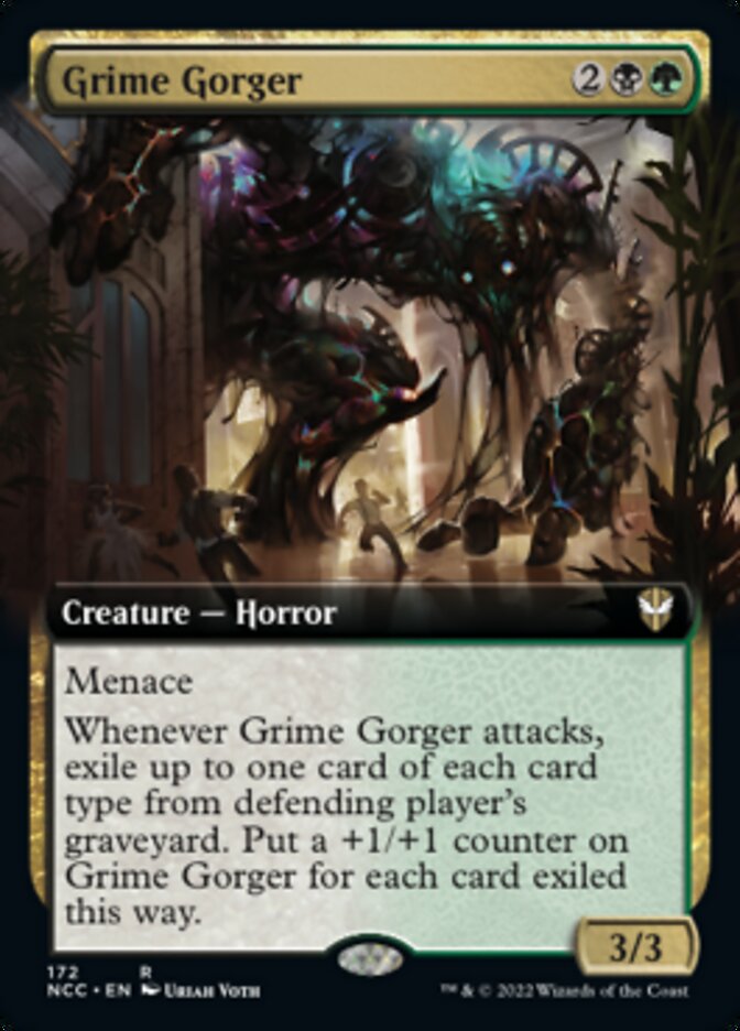 Grime Gorger (Extended Art) [Streets of New Capenna Commander] | Gaming Infinity