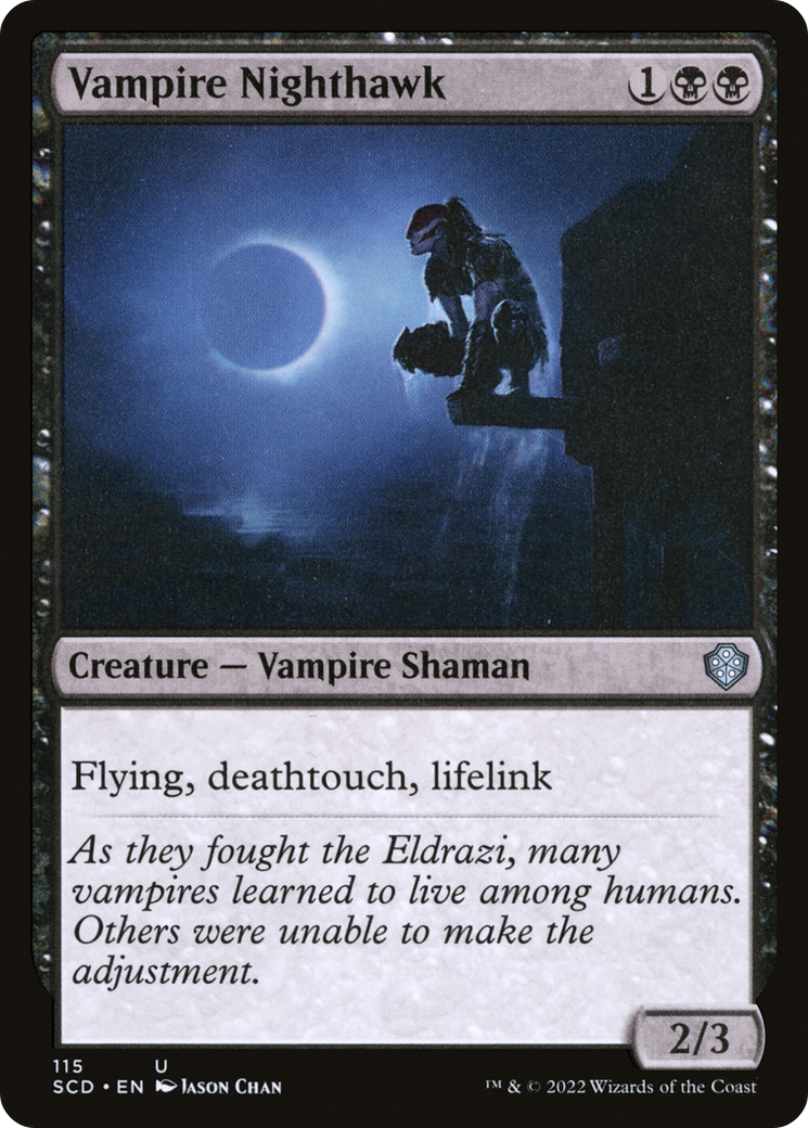 Vampire Nighthawk [Starter Commander Decks] | Gaming Infinity