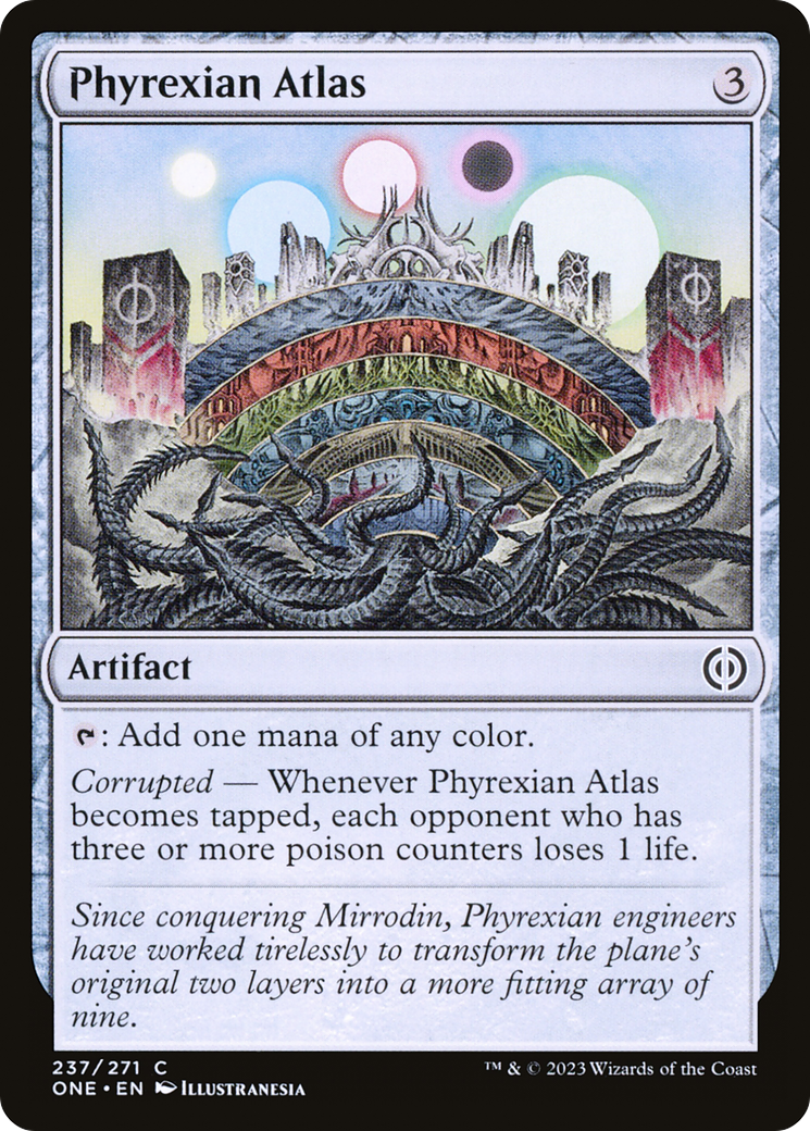 Phyrexian Atlas [Phyrexia: All Will Be One] | Gaming Infinity