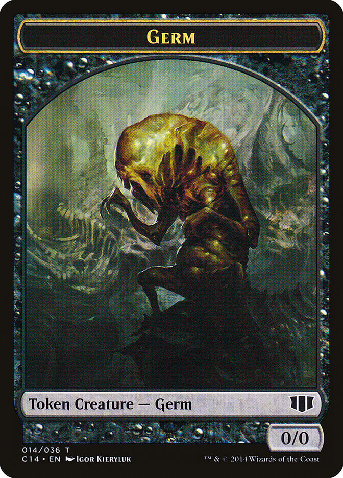 Stoneforged Blade // Germ Double-sided Token [Commander 2014 Tokens] | Gaming Infinity