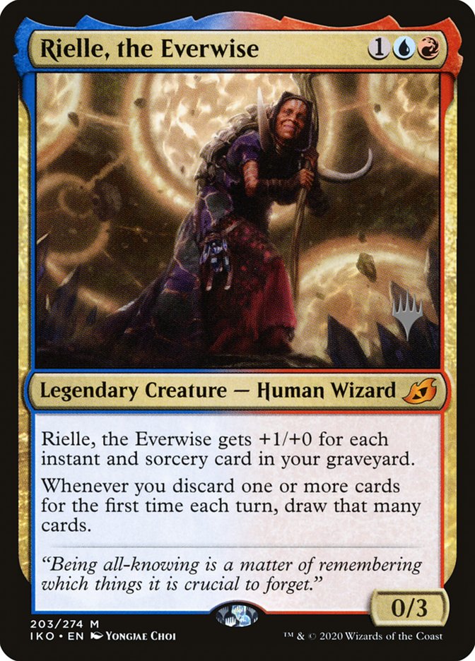 Rielle, the Everwise (Promo Pack) [Ikoria: Lair of Behemoths Promos] | Gaming Infinity