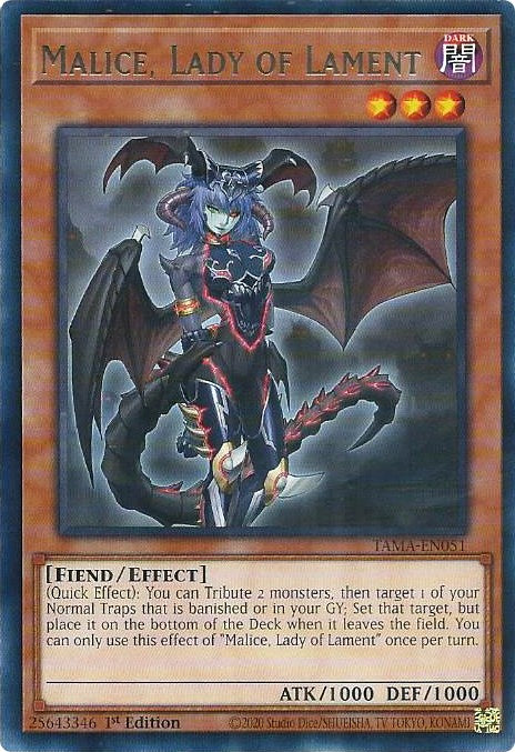 Malice, Lady of Lament [TAMA-EN051] Rare | Gaming Infinity