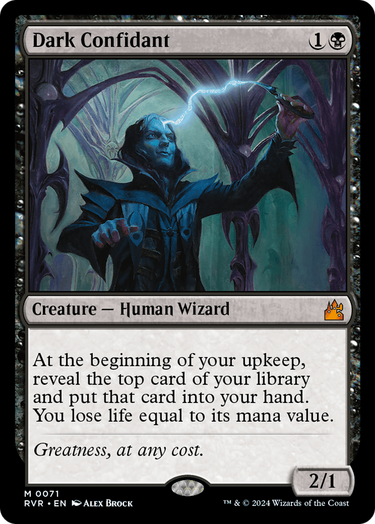 Dark Confidant [Ravnica Remastered] | Gaming Infinity