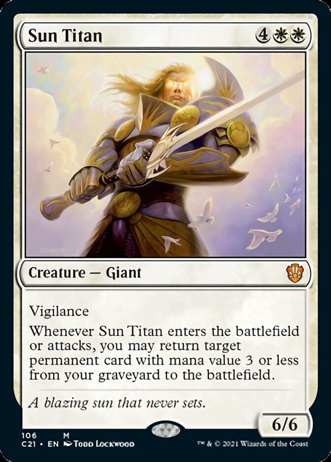 Sun Titan [Commander 2021] | Gaming Infinity