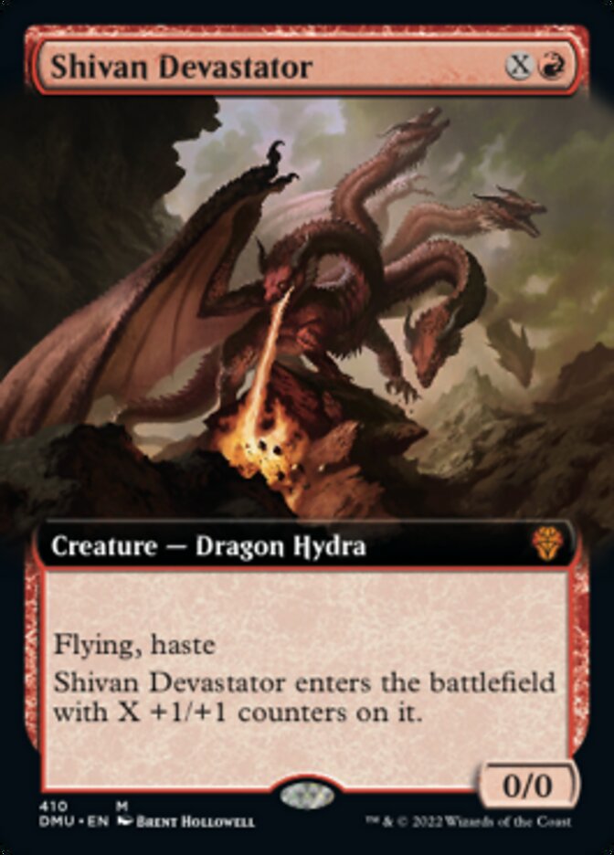 Shivan Devastator (Extended Art) [Dominaria United] | Gaming Infinity