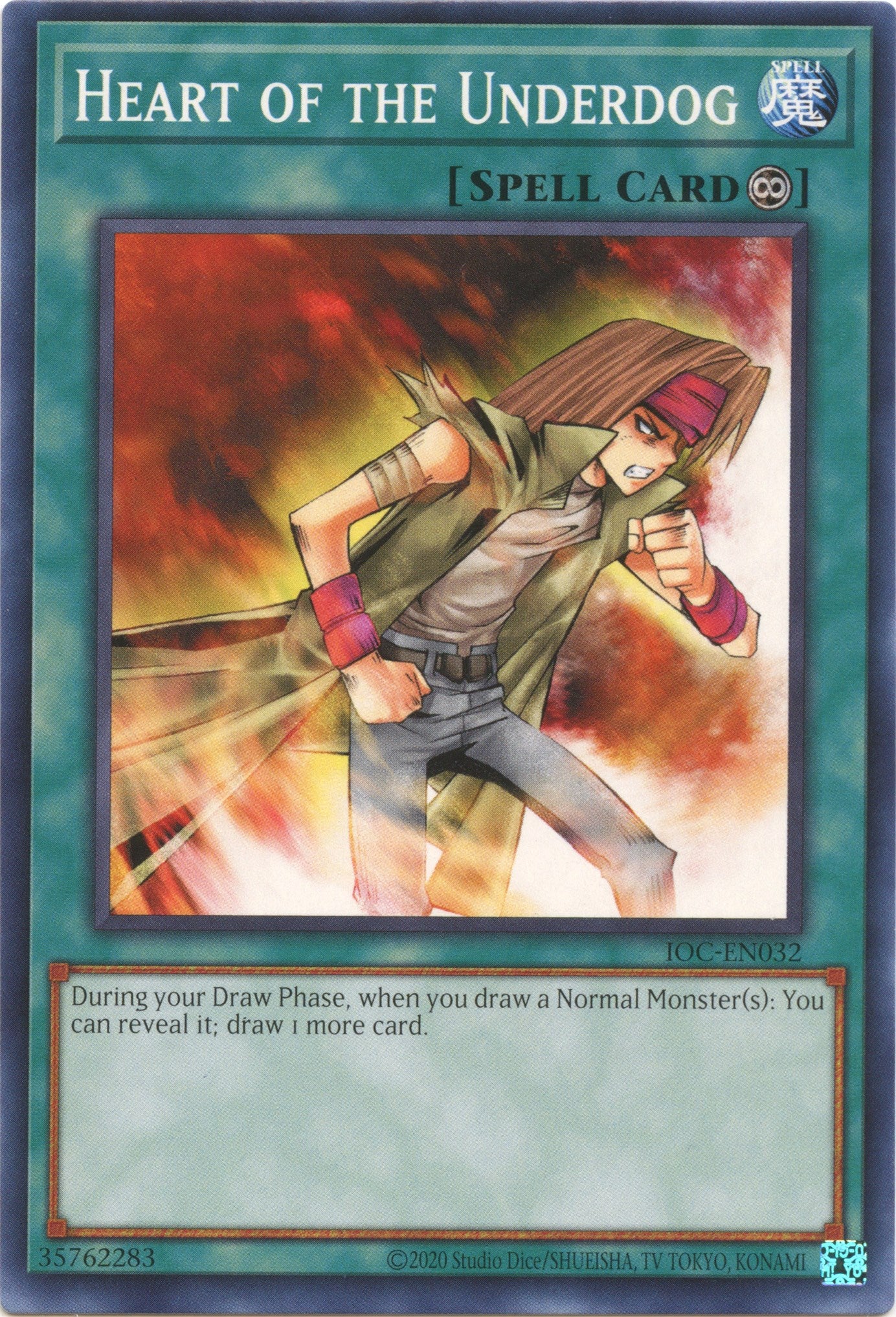 Heart of the Underdog (25th Anniversary) [IOC-EN032] Common | Gaming Infinity