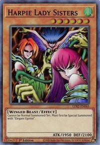 Harpie Lady Sisters (Purple) [LDS2-EN065] Ultra Rare | Gaming Infinity