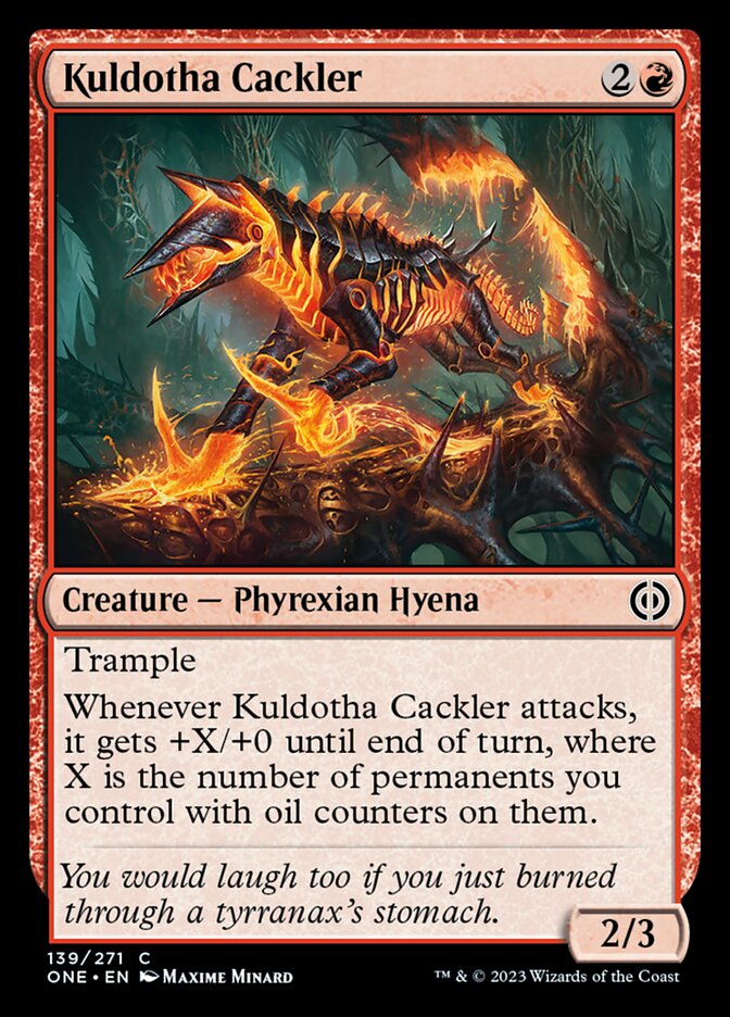 Kuldotha Cackler [Phyrexia: All Will Be One] | Gaming Infinity