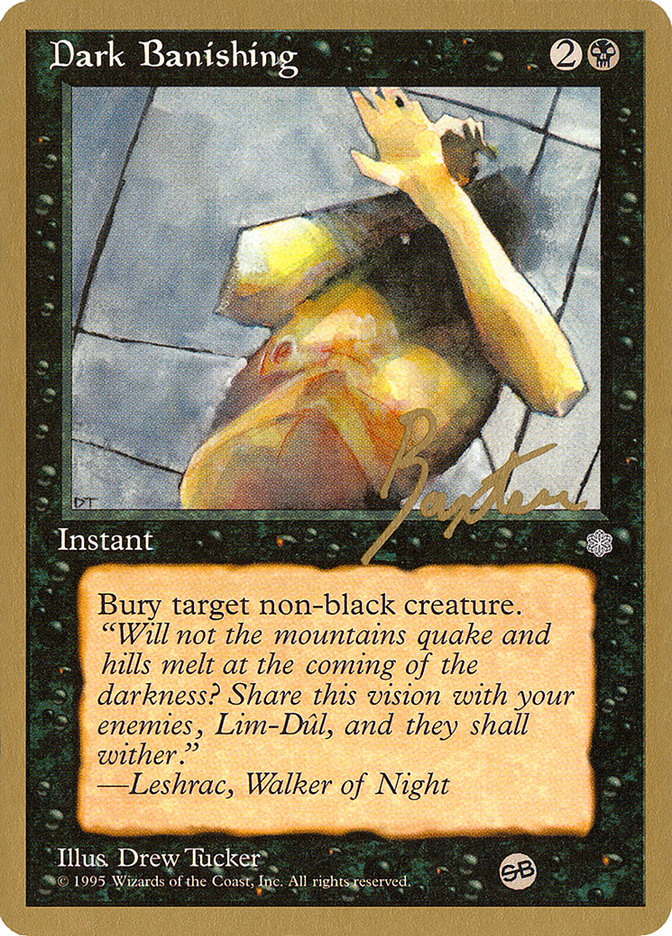 Dark Banishing (George Baxter) (SB) [Pro Tour Collector Set] | Gaming Infinity