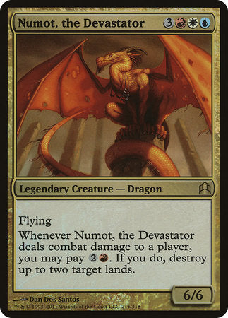 Numot, the Devastator (Oversized) [Commander 2011 Oversized] | Gaming Infinity