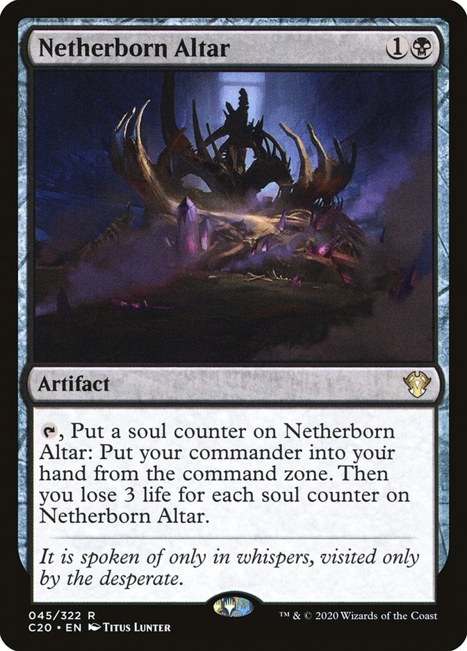 Netherborn Altar [Commander 2020] | Gaming Infinity