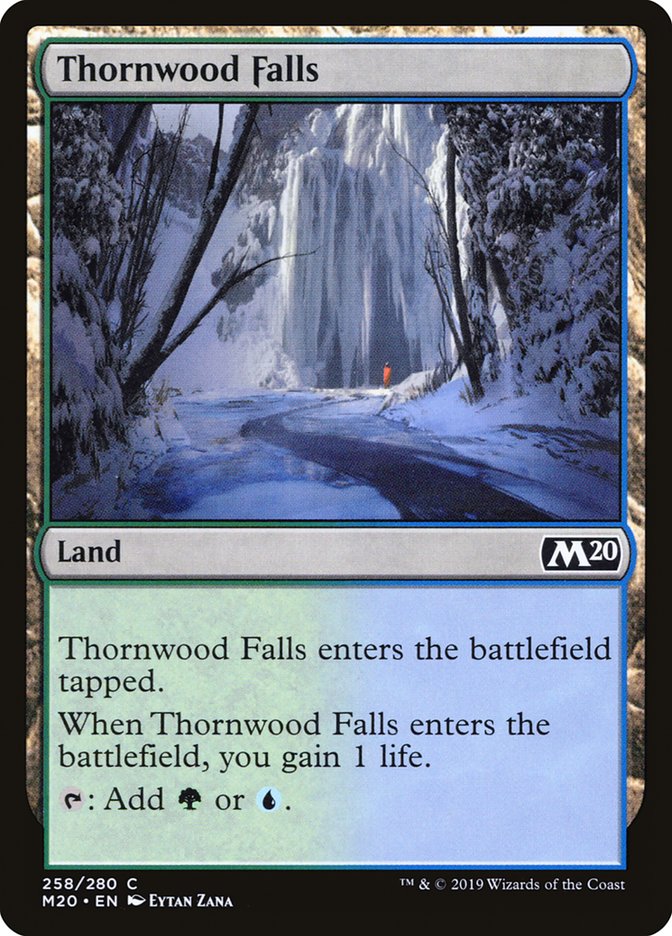 Thornwood Falls [Core Set 2020] | Gaming Infinity