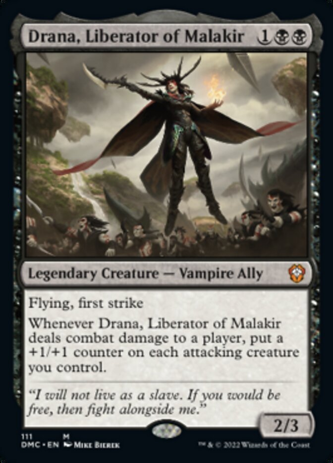 Drana, Liberator of Malakir [Dominaria United Commander] | Gaming Infinity
