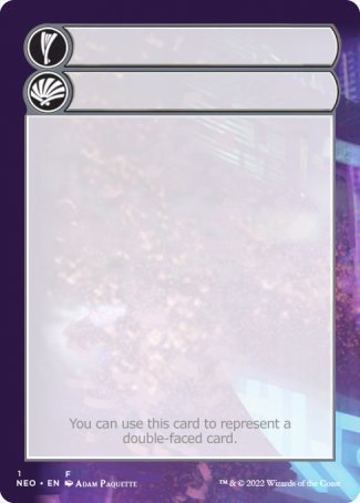 Helper Card (1/9) [Kamigawa: Neon Dynasty Tokens] | Gaming Infinity