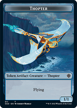 Pegasus // Thopter Double-Sided Token [Starter Commander Decks] | Gaming Infinity