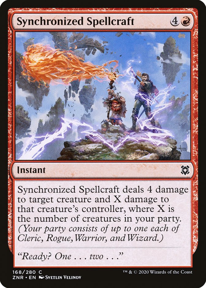 Synchronized Spellcraft [Zendikar Rising] | Gaming Infinity