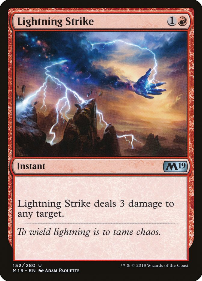 Lightning Strike [Core Set 2019] | Gaming Infinity