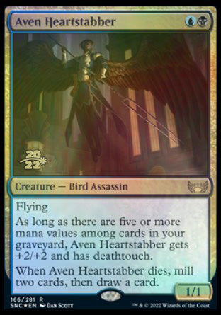 Aven Heartstabber [Streets of New Capenna Prerelease Promos] | Gaming Infinity