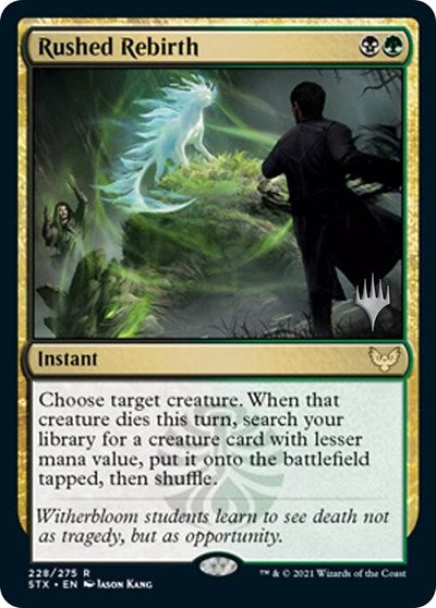 Rushed Rebirth (Promo Pack) [Strixhaven: School of Mages Promos] | Gaming Infinity