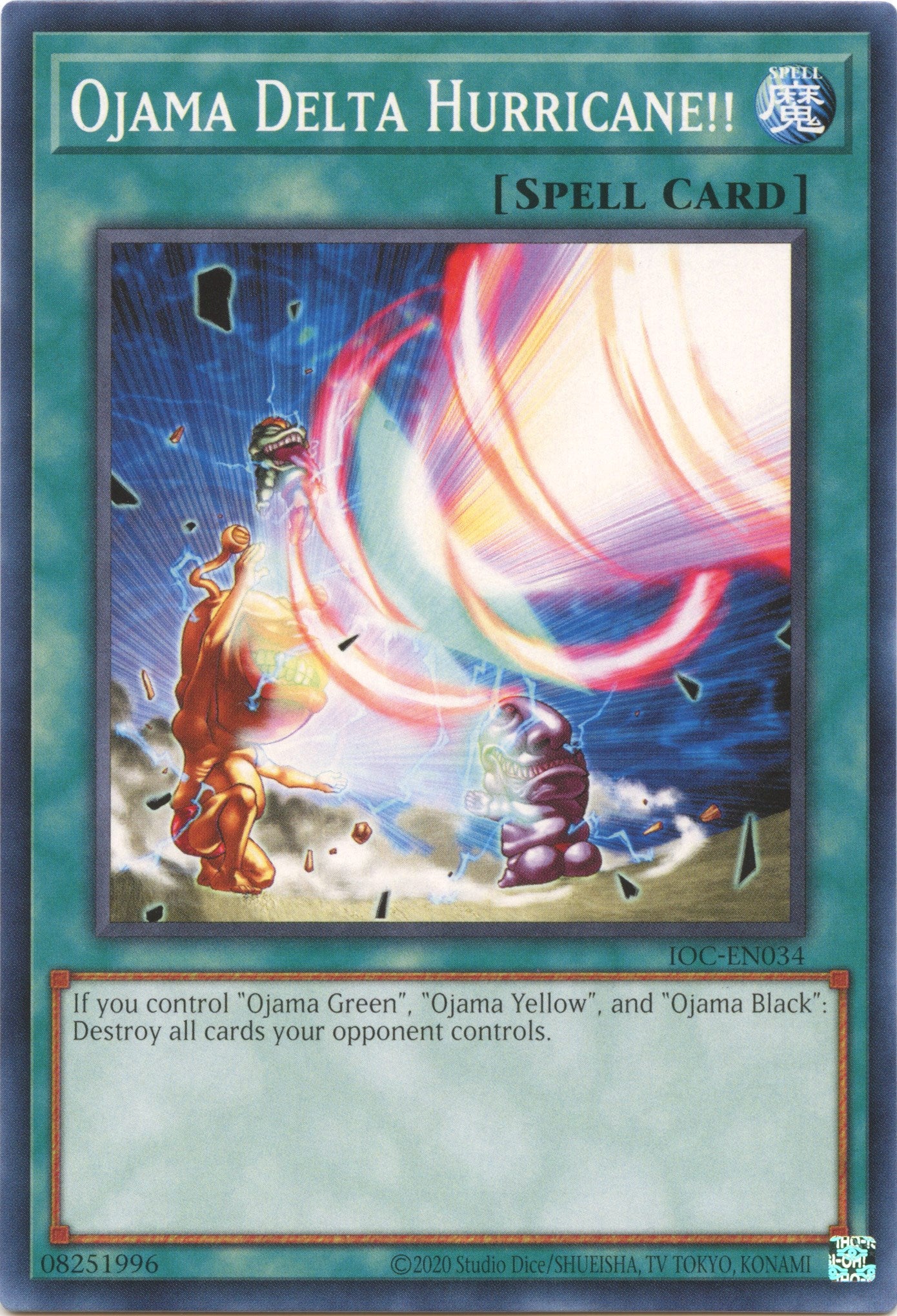 Ojama Delta Hurricane!! (25th Anniversary) [IOC-EN034] Common | Gaming Infinity