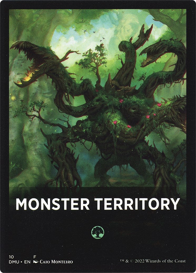 Monster Territory Theme Card [Dominaria United Tokens] | Gaming Infinity