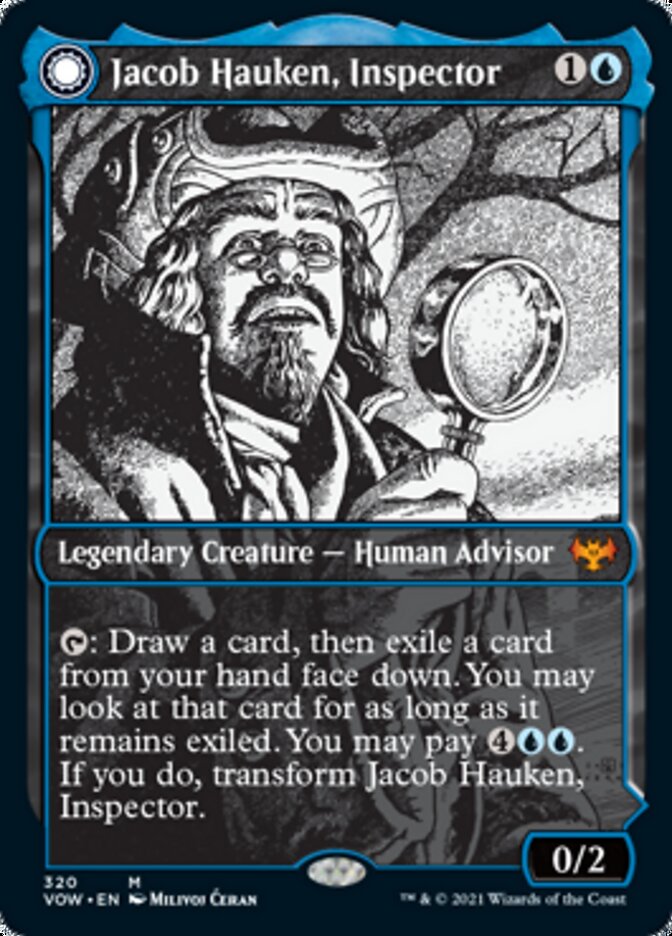 Jacob Hauken, Inspector // Hauken's Insight (Showcase Eternal Night) [Innistrad: Crimson Vow] | Gaming Infinity