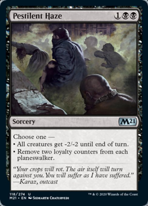 Pestilent Haze [Core Set 2021] | Gaming Infinity