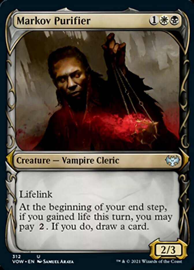 Markov Purifier (Showcase Fang Frame) [Innistrad: Crimson Vow] | Gaming Infinity