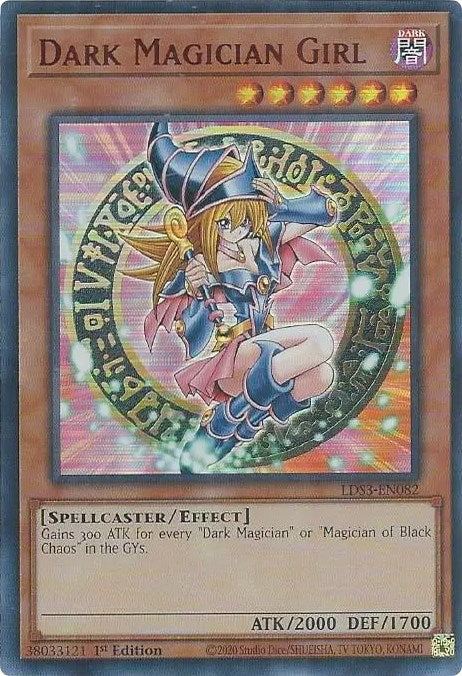 Dark Magician Girl (Red) [LDS3-EN082] Ultra Rare | Gaming Infinity