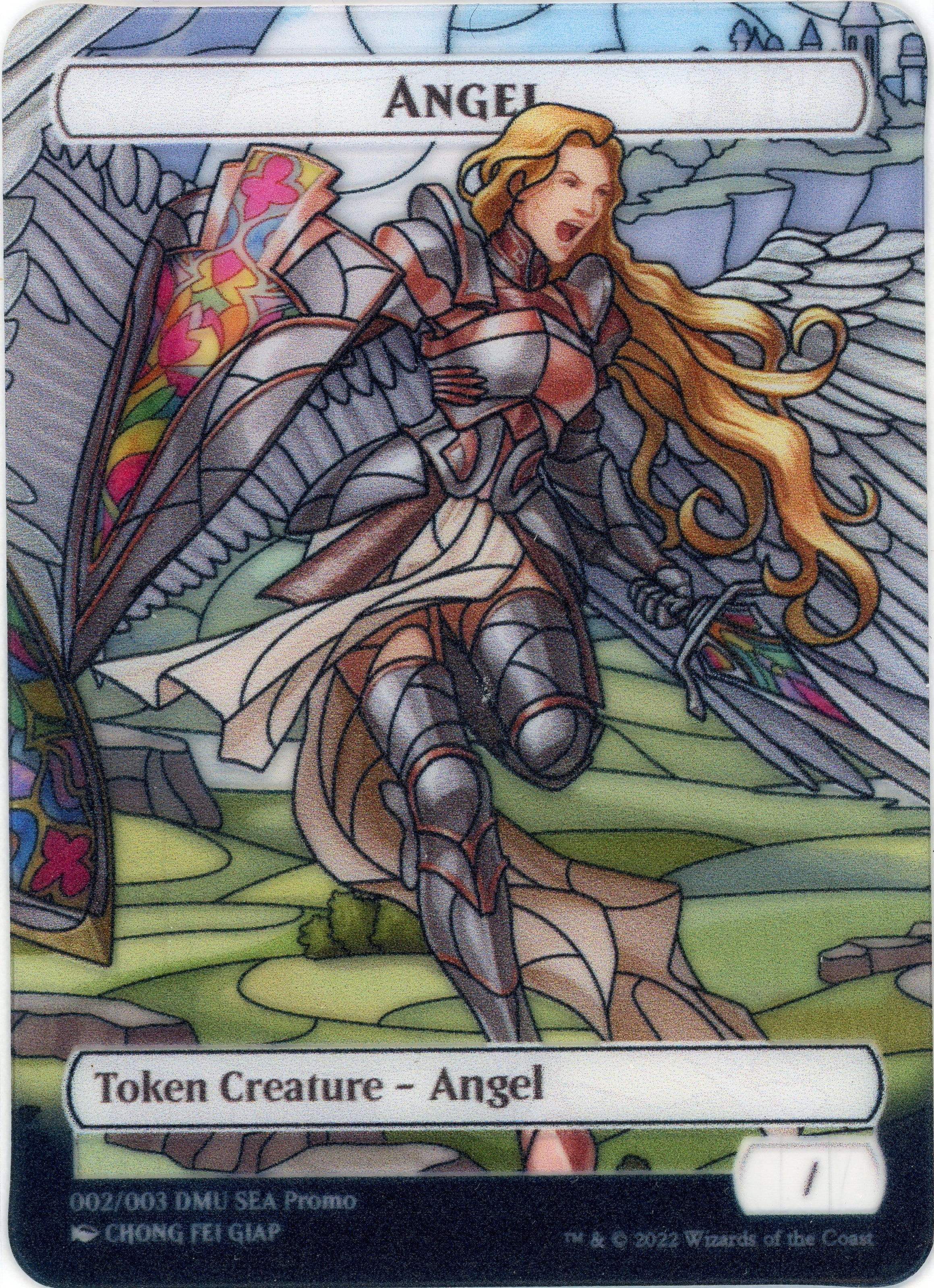 Angel Token (SEA Exclusive) [Dominaria United Tokens] | Gaming Infinity