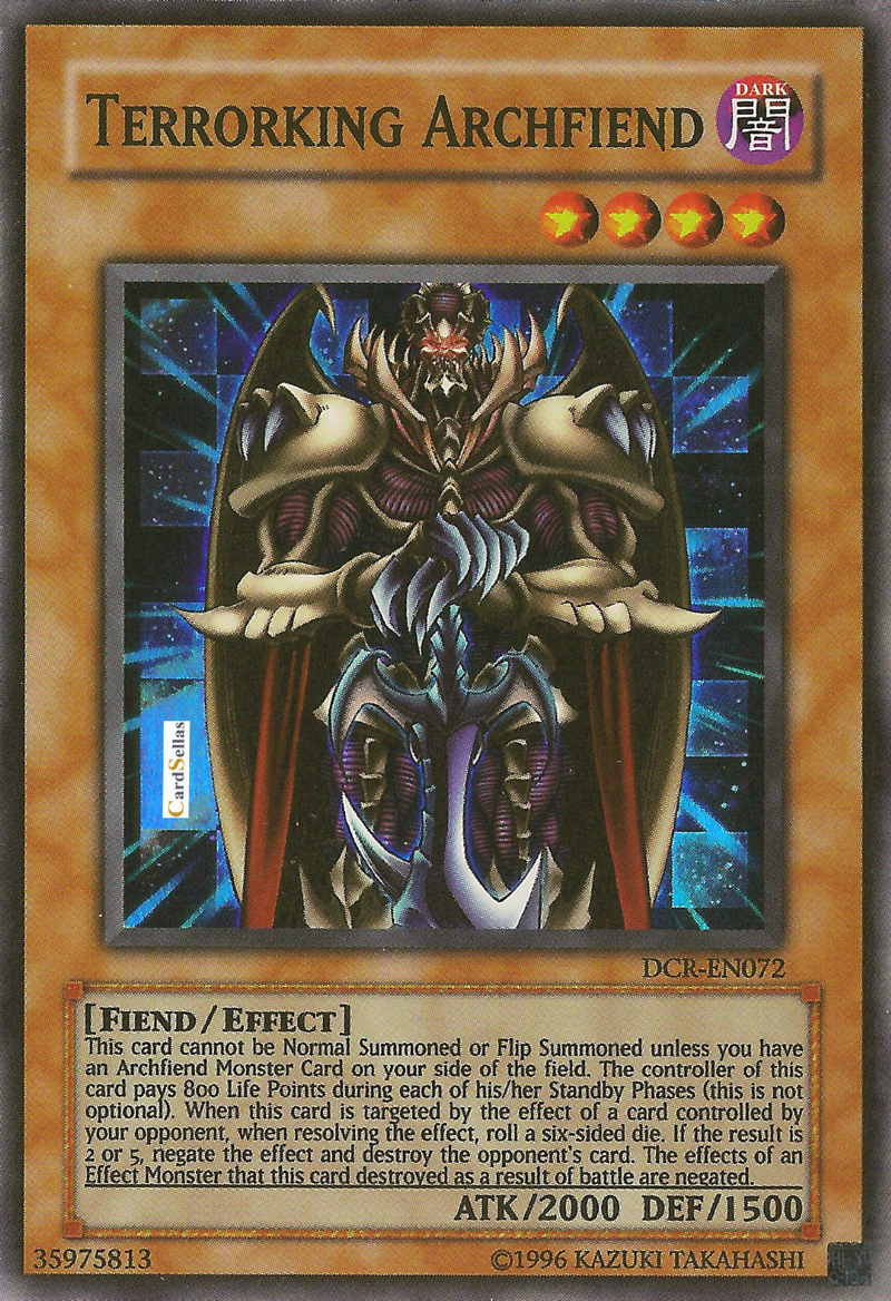 Terrorking Archfiend [DCR-EN072] Super Rare | Gaming Infinity