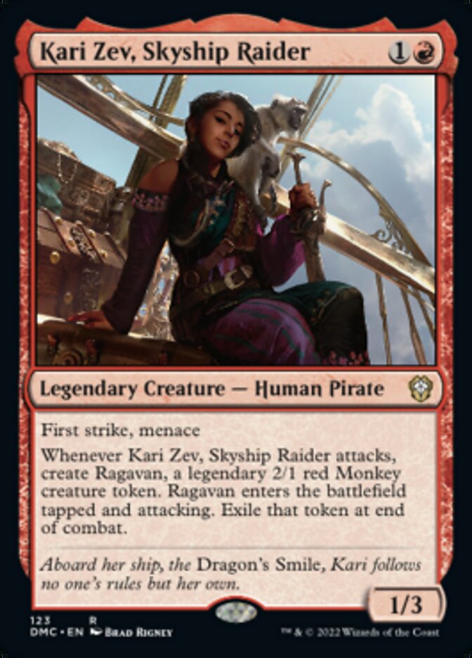 Kari Zev, Skyship Raider [Dominaria United Commander] | Gaming Infinity