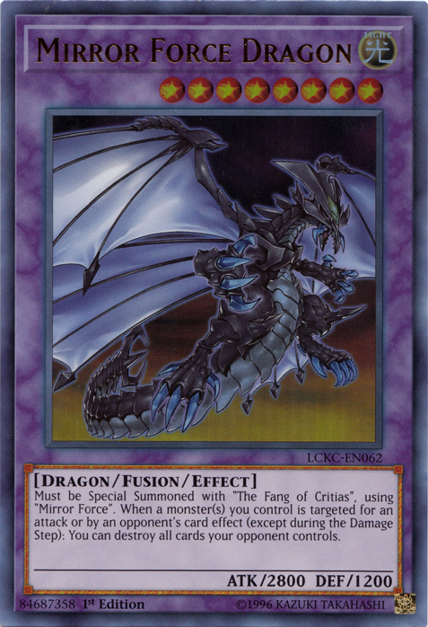 Mirror Force Dragon [LCKC-EN062] Ultra Rare | Gaming Infinity